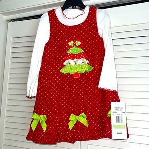 Brand New/Never Worn Rare Editions Christmas Tree Dress